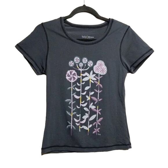 Lucy Tops - Lucy Tech Floral Tee - Size XS - EUC
